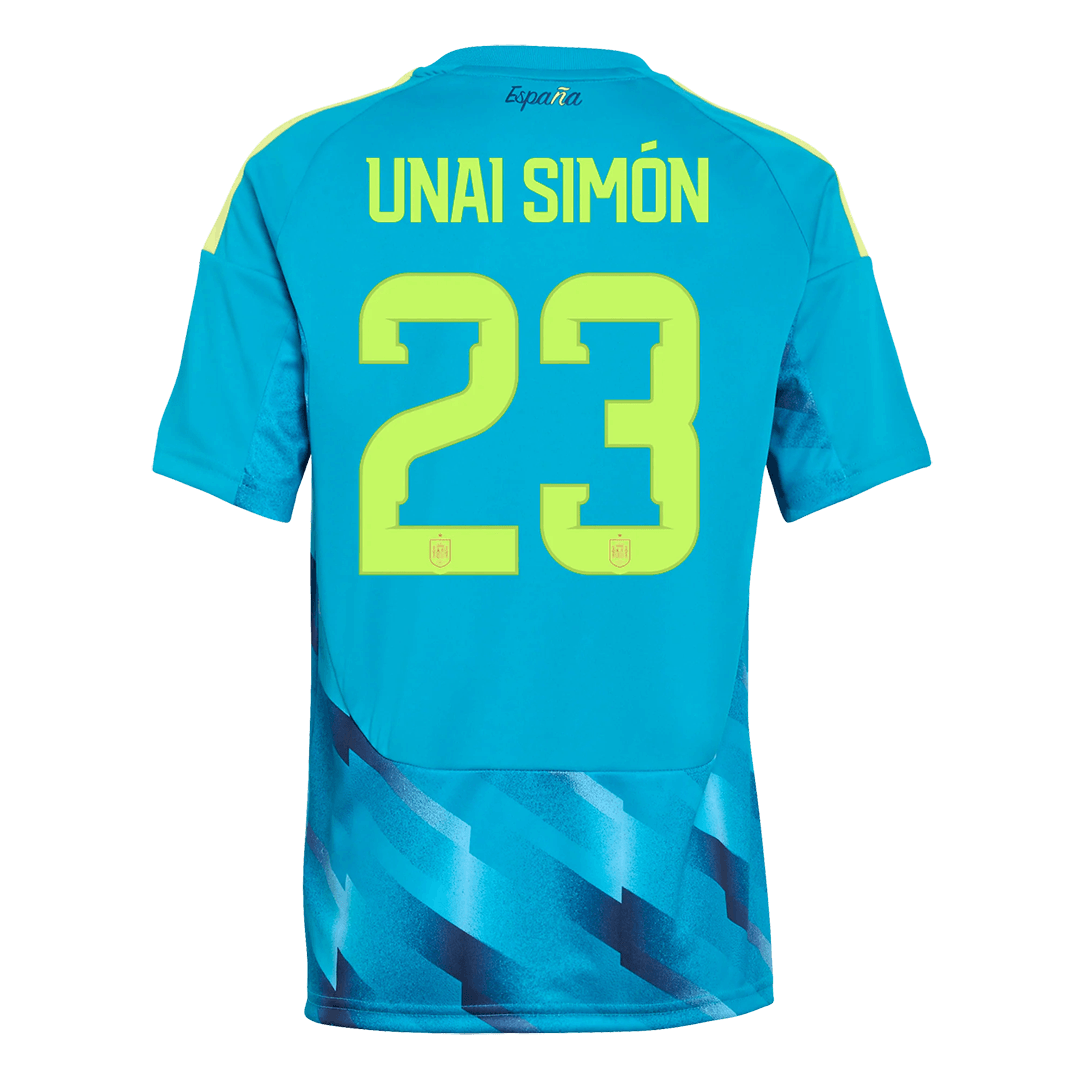 UNAI SIMÓN #23 Men's Spain World Cup 2026 Soccer Jersey product view 9