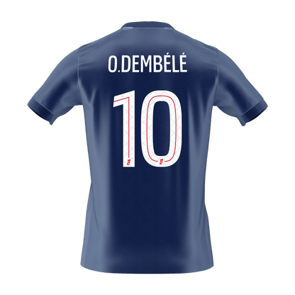 O.DEMBÉLÉ #10 Men's PSG 2025/26 Home Soccer Jersey Premium product view 8