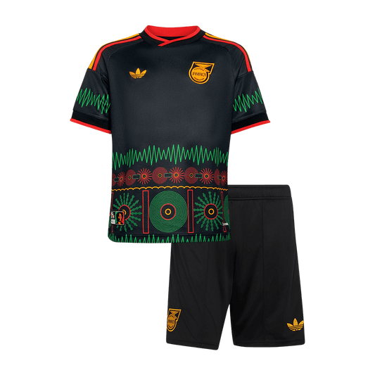 Kid's Jamaica World Cup 2026 Away Soccer Jersey Kit