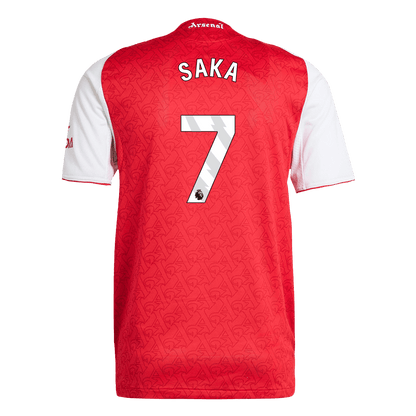 SAKA #7 Men's Arsenal 2025/26 Player Version Home Soccer Jersey - Slim Fit product view 12