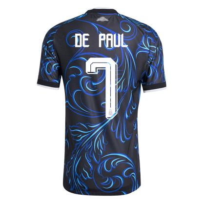 DE PAUL #7 Men's Argentina World Cup 2026 Player Version Away Soccer Jersey - Slim Fit product view 9