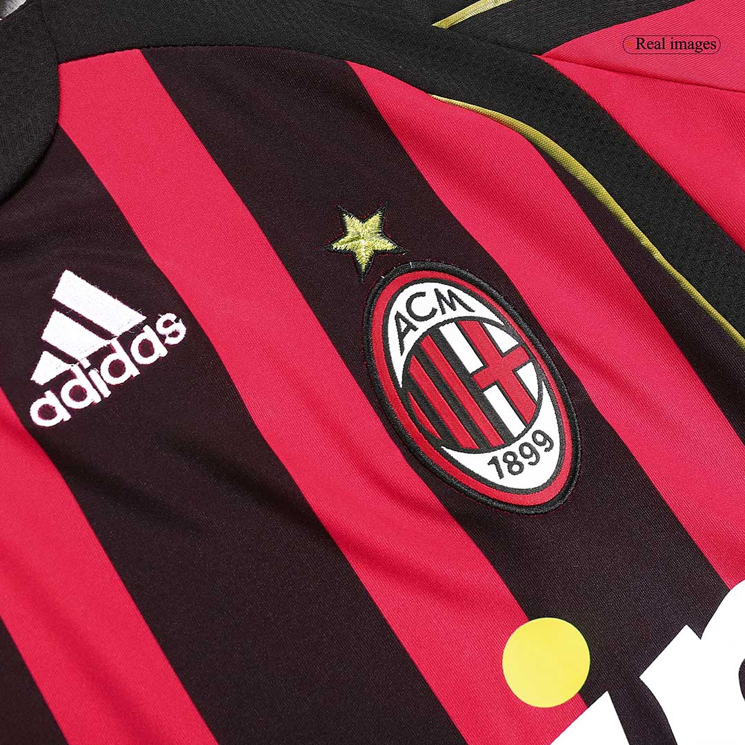 Retro KAKA' #22 Men's AC Milan 2006/07 Home Soccer Jersey product view 6