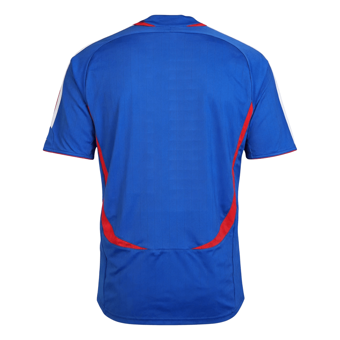 Retro Men's France World Cup 2006 Home Soccer Jersey product view 2