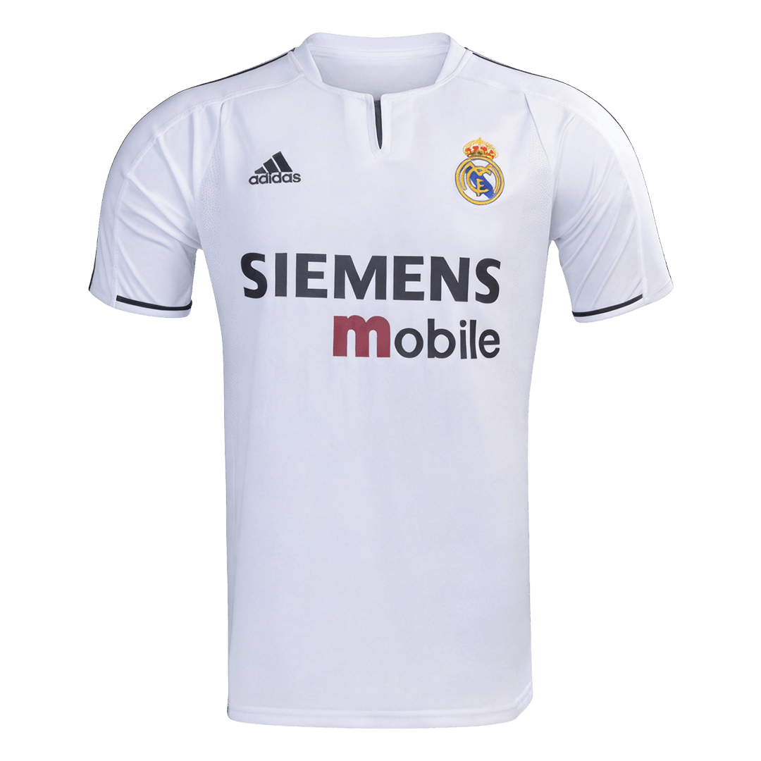Retro Men's Real Madrid 2003/04 Home Soccer Jersey product view 1