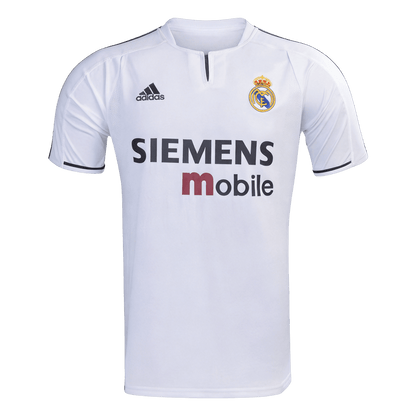 Retro Men's Real Madrid 2003/04 Home Soccer Jersey product view 1
