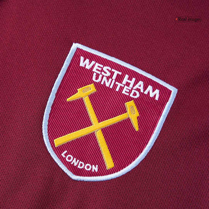 Men's West Ham United 2025/26 Home Soccer Jersey product view 7