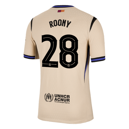 ROONY #28 Men's Barcelona UCL 2025/26 Player Version Away Soccer Jersey - Slim Fit product view 14