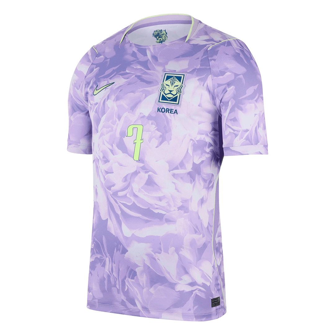 HEUNGMIN #7 Men's South Korea World Cup 2026 Away Soccer Jersey product view 8