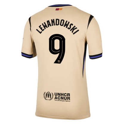 LEWANDOWSKI #9 Men's Barcelona UCL 2025/26 Away Soccer Jersey product view 13