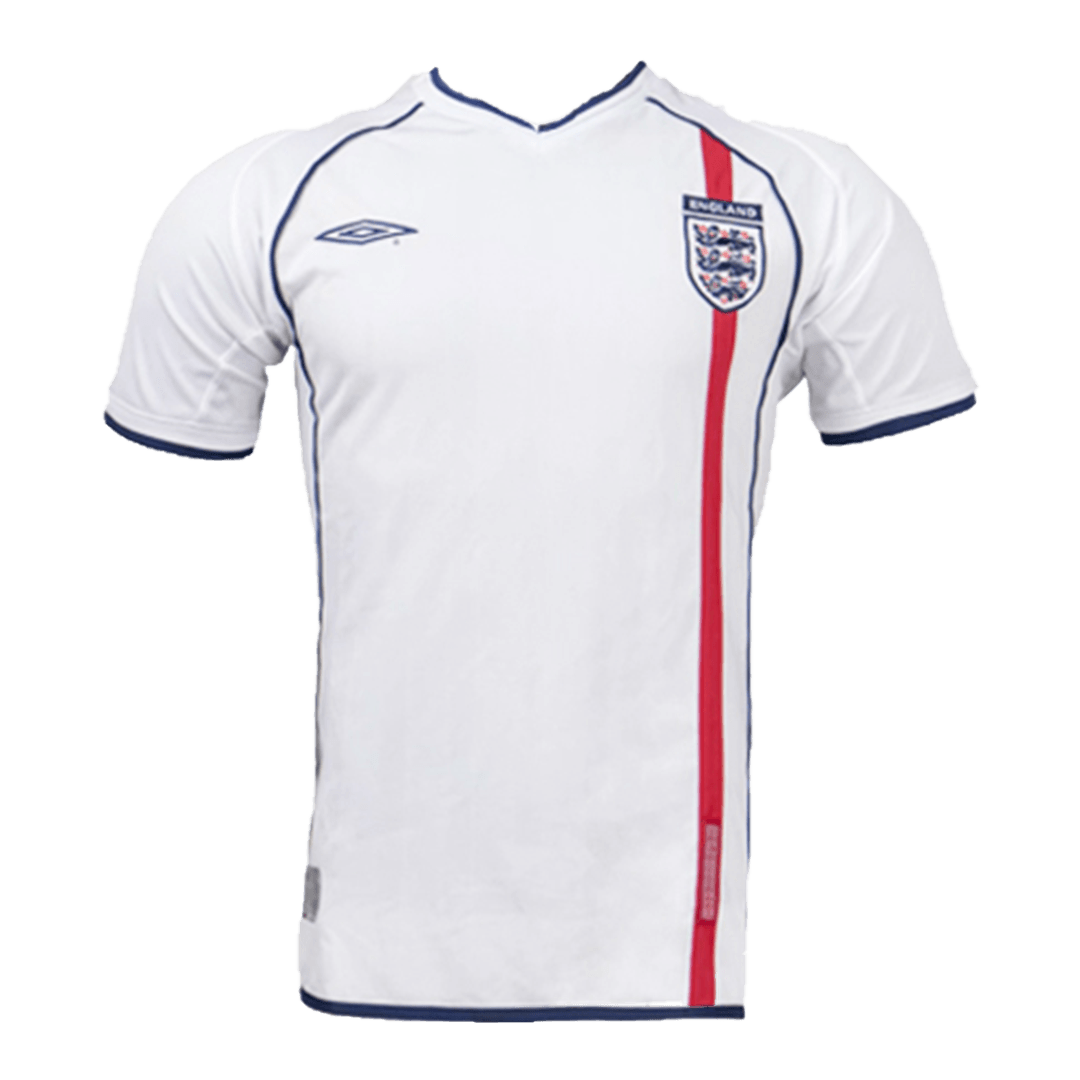 Retro Men's England 2002 Home Soccer Jersey product view 1