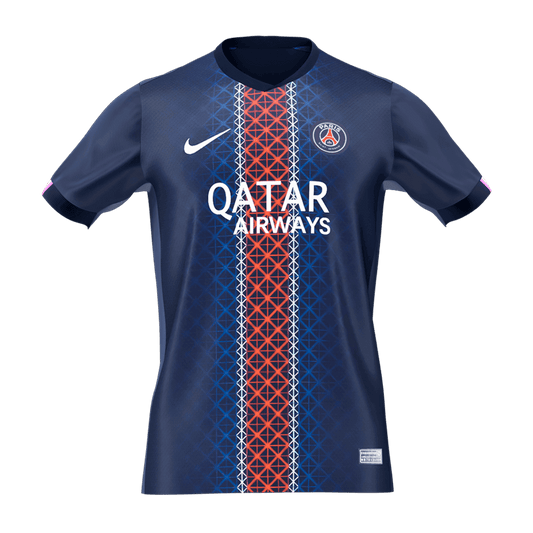 Men's PSG 2025/26 Home Soccer Jersey Premium product view 1