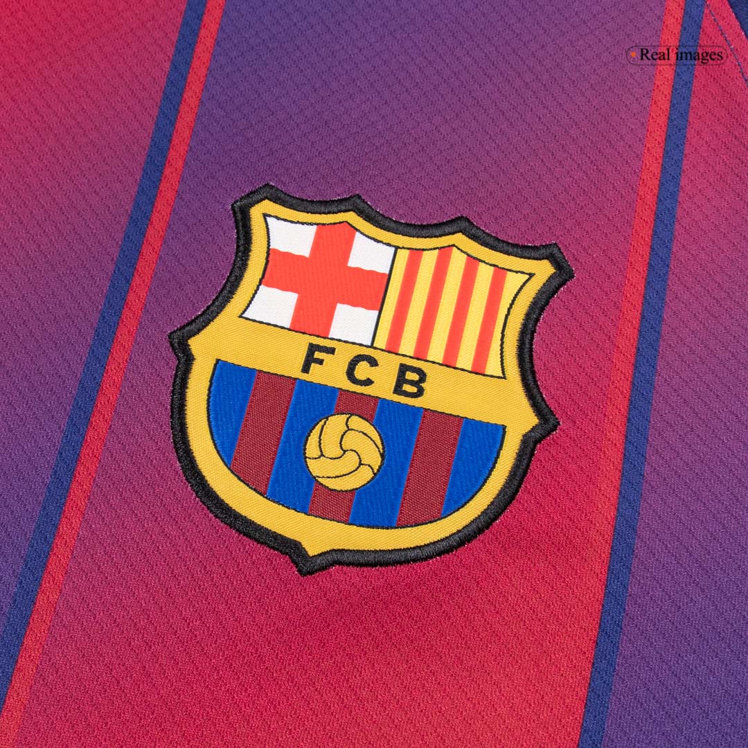 PEDRI #8 Men's Barcelona UCL 2025/26 Home Soccer Jersey Premium product view 7