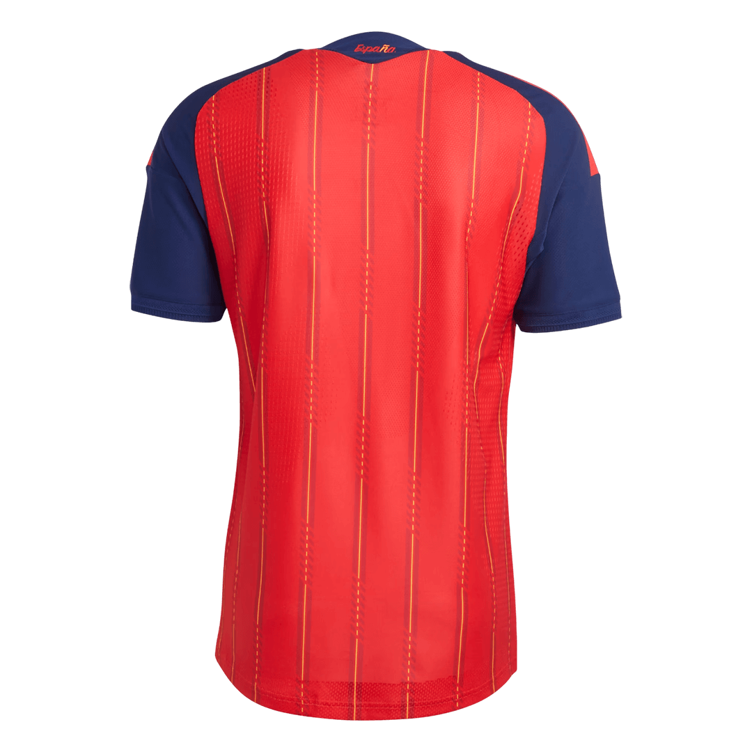 Men's Spain World Cup 2026 Player Version Champion Edition Home Soccer Jersey - Slim Fit product view 2