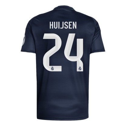 HUIJSEN #24 Men's Real Madrid 2025/26 Away Soccer Jersey Premium product view 11