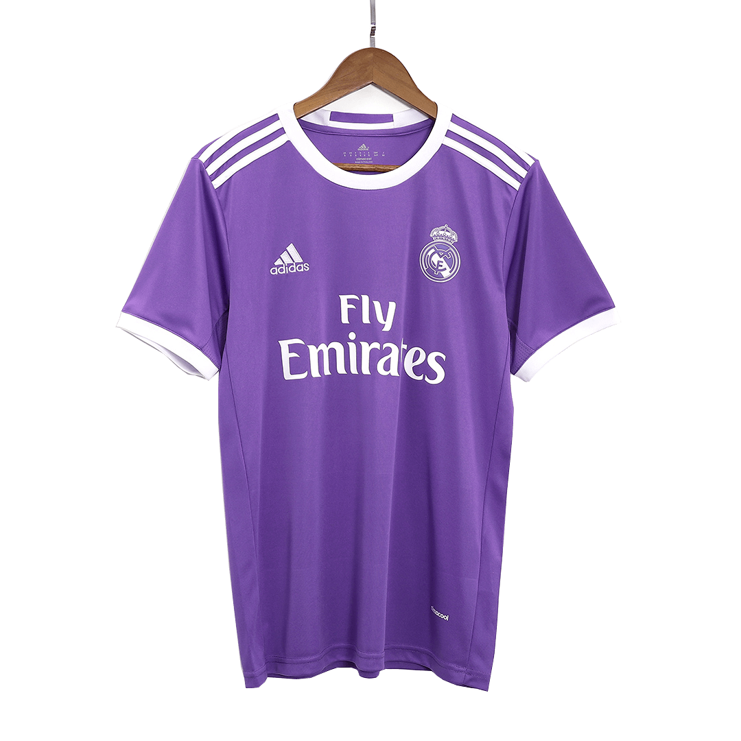 Retro BENZEMA #9 Men's Real Madrid 2016/17 Away Soccer Jersey product view 9