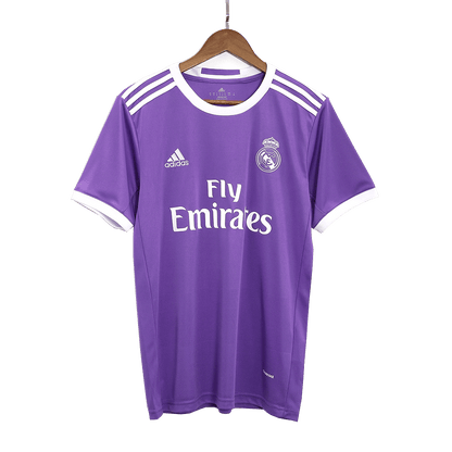 Retro BENZEMA #9 Men's Real Madrid 2016/17 Away Soccer Jersey product view 9