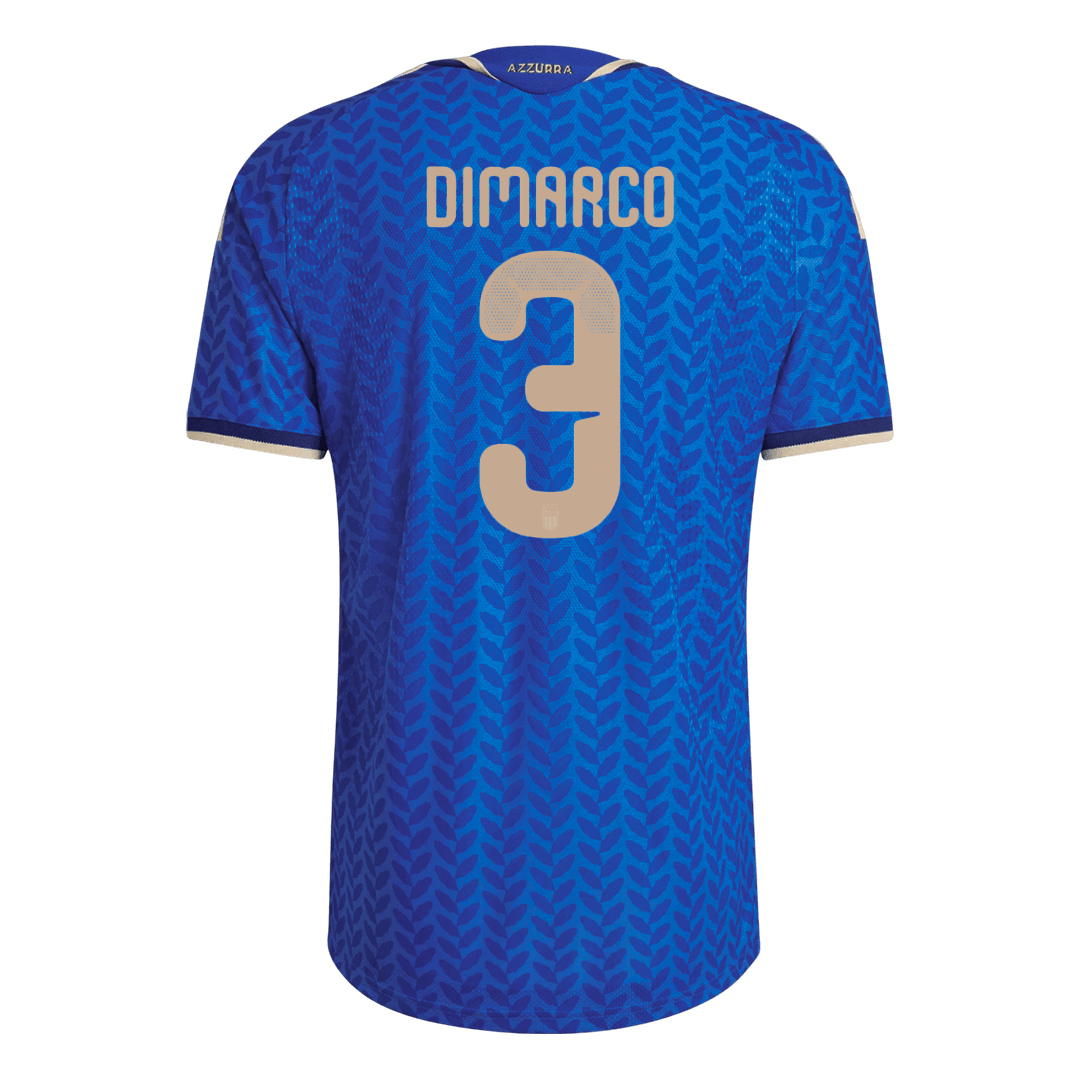 DIMARCO #3 Men's Italy World Cup 2026 Player Version Home Soccer Jersey - Slim Fit product view 9