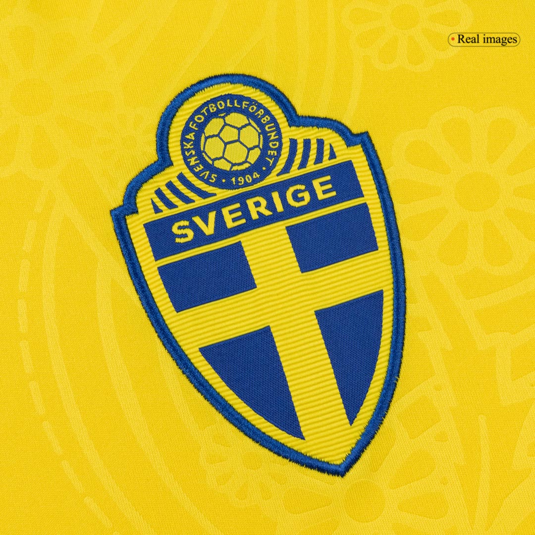 Men's Sweden World Cup 2026 Home Soccer Jersey product view 6