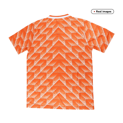 Retro Men's Netherlands 1988 Home Soccer Jersey product view 2