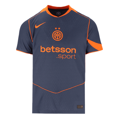 Men's Inter Milan 2025/26 Player Version Third Away Soccer Jersey - Slim Fit