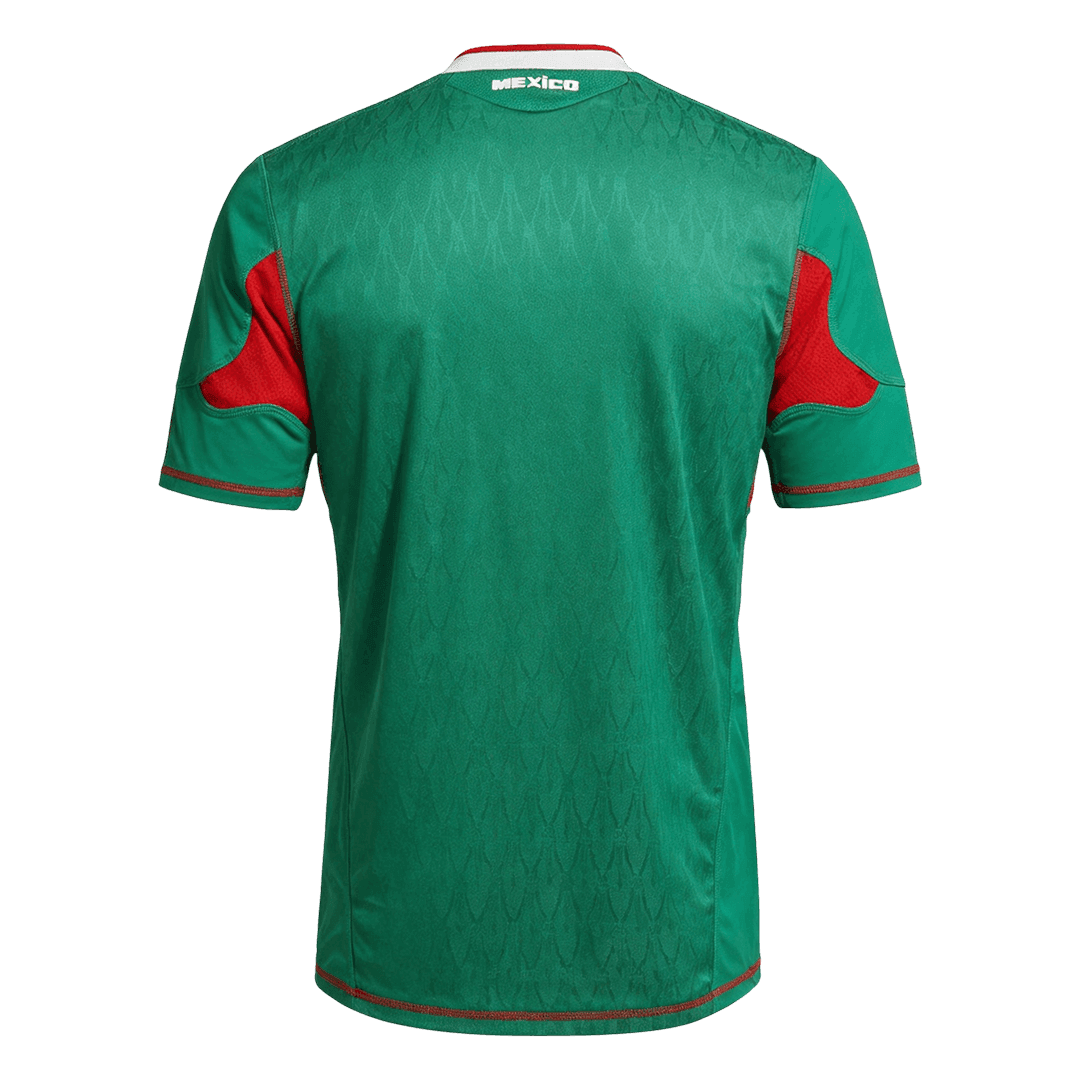 Retro Men's Mexico World Cup 2010 Home Soccer Jersey product view 2
