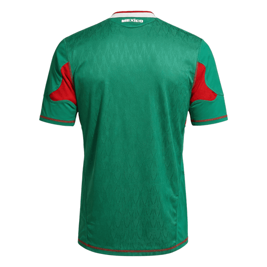 Retro Men's Mexico World Cup 2010 Home Soccer Jersey product view 2