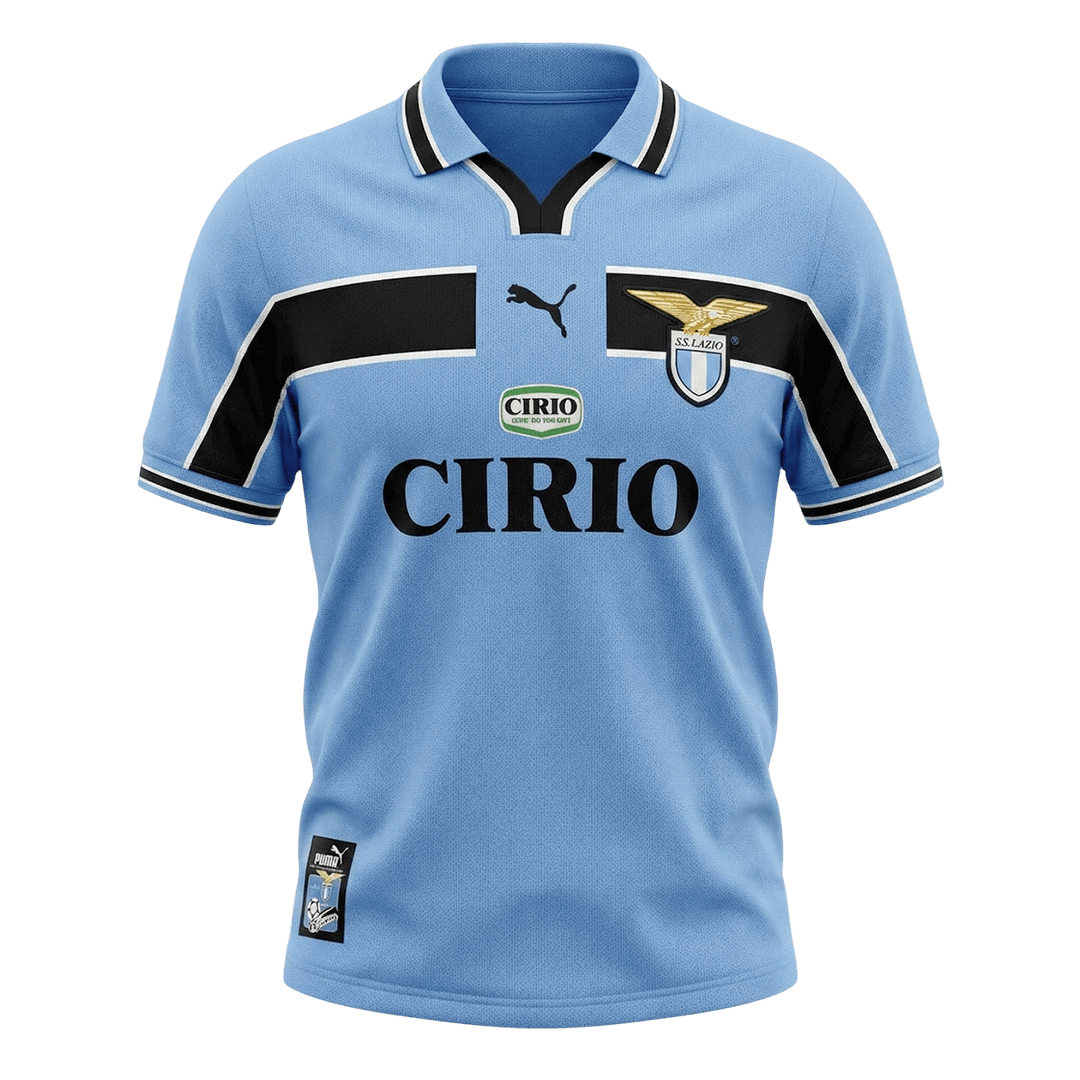 Retro Men's Lazio 1998/99 Home Soccer Jersey product view 1