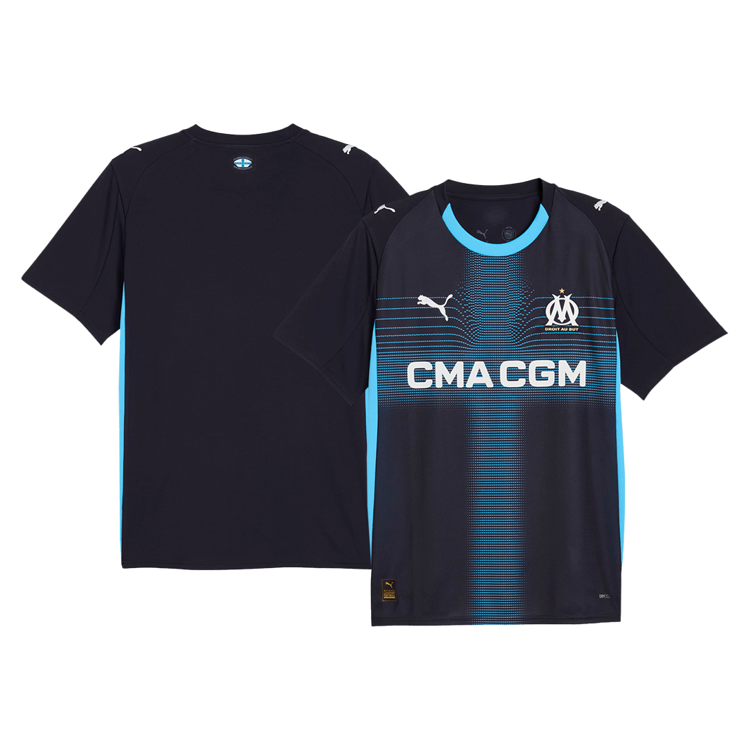 Men's Marseille 2025/26 Away Soccer Jersey product view 13