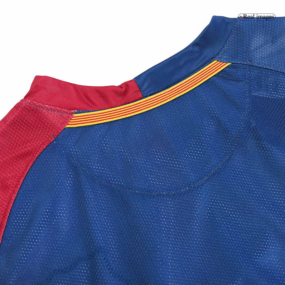 Retro XAVI #6 Men's Barcelona UCL UCL Final 2008/09 Home Soccer Jersey product view 5