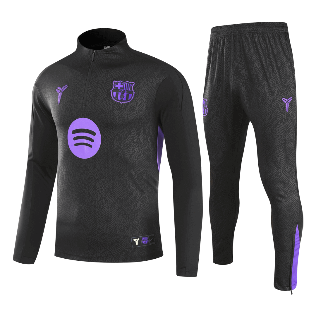 Kid's Barcelona 2025/26 Zipper Sweatshirt Kit