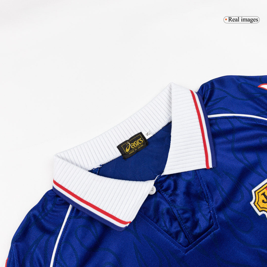 Retro Men's Japan World Cup 1998 Home Long Sleeve Soccer Jersey product view 7