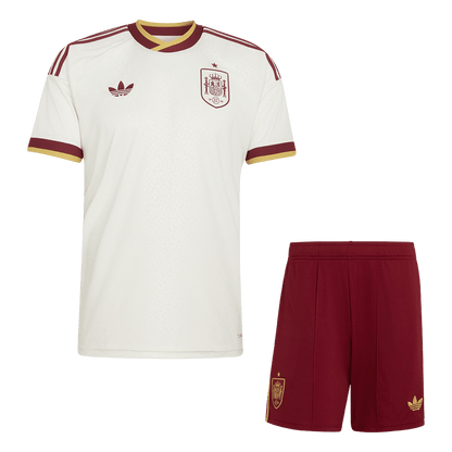 Men's Spain World Cup 2026 Away Soccer Jersey Kit