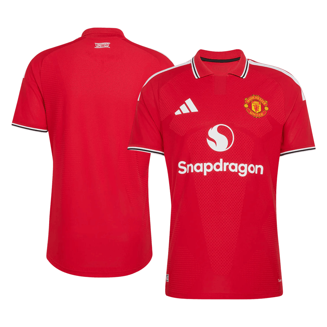 Men's Manchester United 2026/27 Player Version Home Soccer Jersey - Slim Fit product view 2