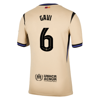 GAVI #6 Men's Barcelona UCL 2025/26 Away Soccer Jersey product view 13