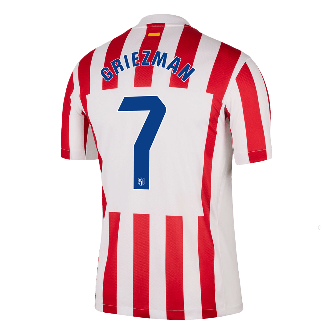 GRIEZMANN #7 Men's Atletico Madrid 2025/26 Home Soccer Jersey product view 11