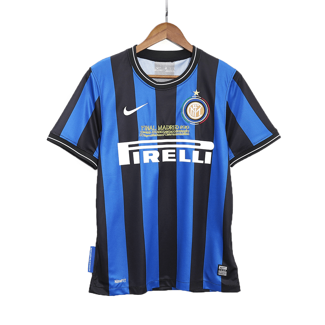 Retro Men's Inter Milan UCL UCL Final 2009/10 Home Soccer Jersey product view 1