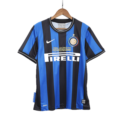 Retro Men's Inter Milan UCL UCL Final 2009/10 Home Soccer Jersey product view 1