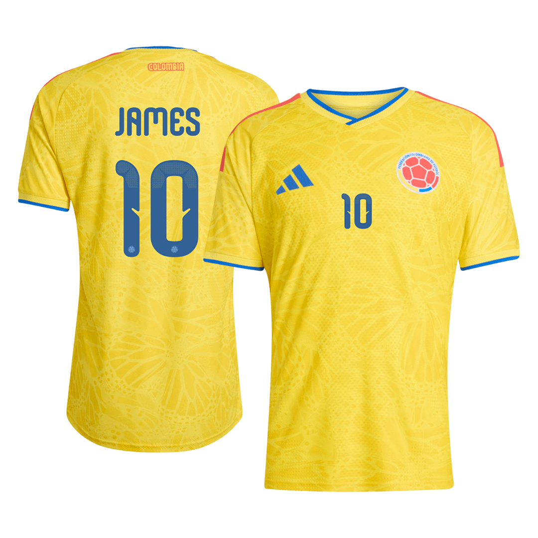 JAMES #10 Men's Colombia World Cup 2026 Player Version Home Soccer Jersey - Slim Fit product view 1