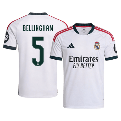 BELLINGHAM #5 Men's Real Madrid 2026/27 Home Soccer Jersey Premium product view 1