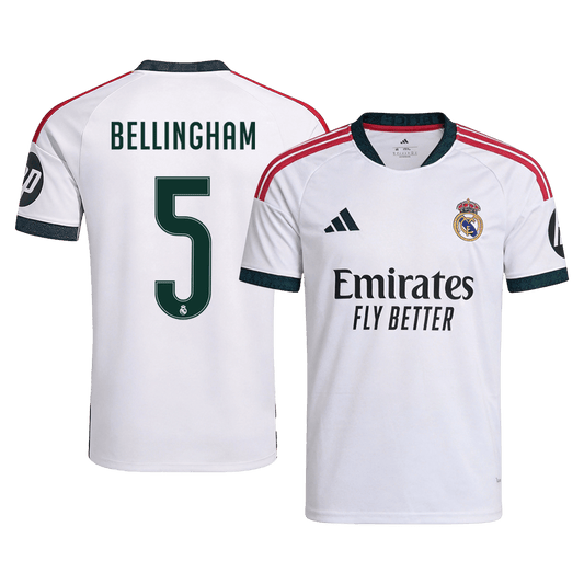 BELLINGHAM #5 Men's Real Madrid 2026/27 Home Soccer Jersey Premium product view 1
