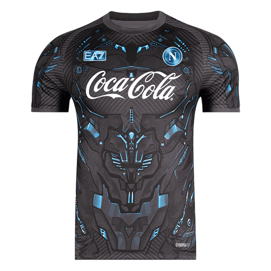 Men's Napoli 2025/26 Pre-Match Soccer Jersey product view 1