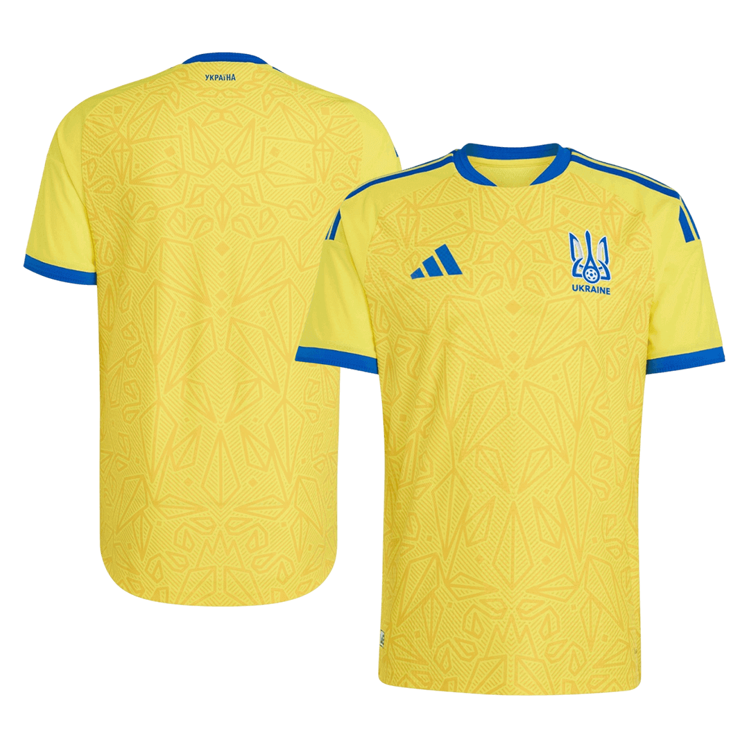 Men's Ukraine World Cup 2026 Home Soccer Jersey product view 8