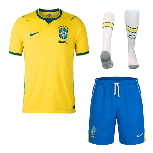 Men's Brazil World Cup 2026 Home Soccer Jersey Full Kit