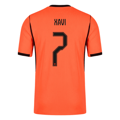 XAVI #7 Men's Netherlands World Cup 2026 Player Version Home Soccer Jersey - Slim Fit product view 10