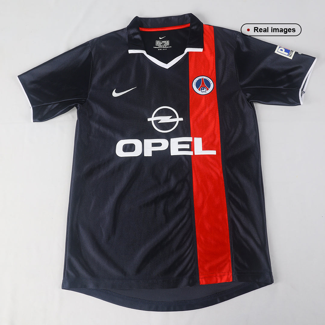 Retro Men's PSG 2001/02 Home Soccer Jersey product view 3
