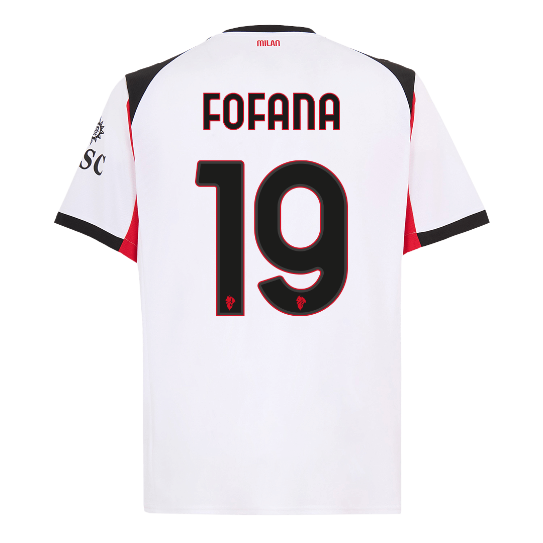 FOFANA #19 Men's AC Milan 2025/26 Away Soccer Jersey product view 13