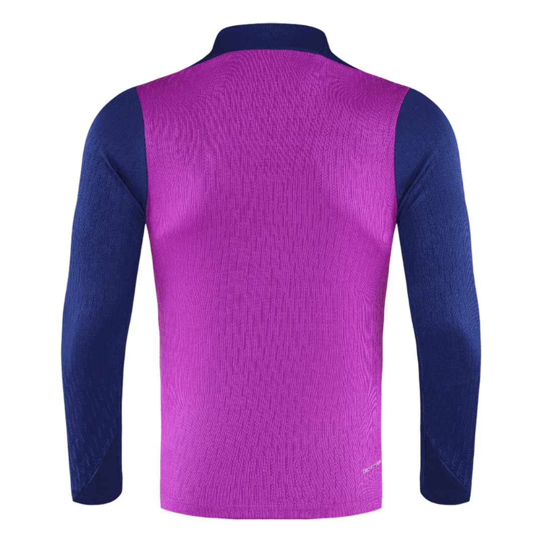 Kid's Barcelona 2025/26 Zipper Sweatshirt Kit