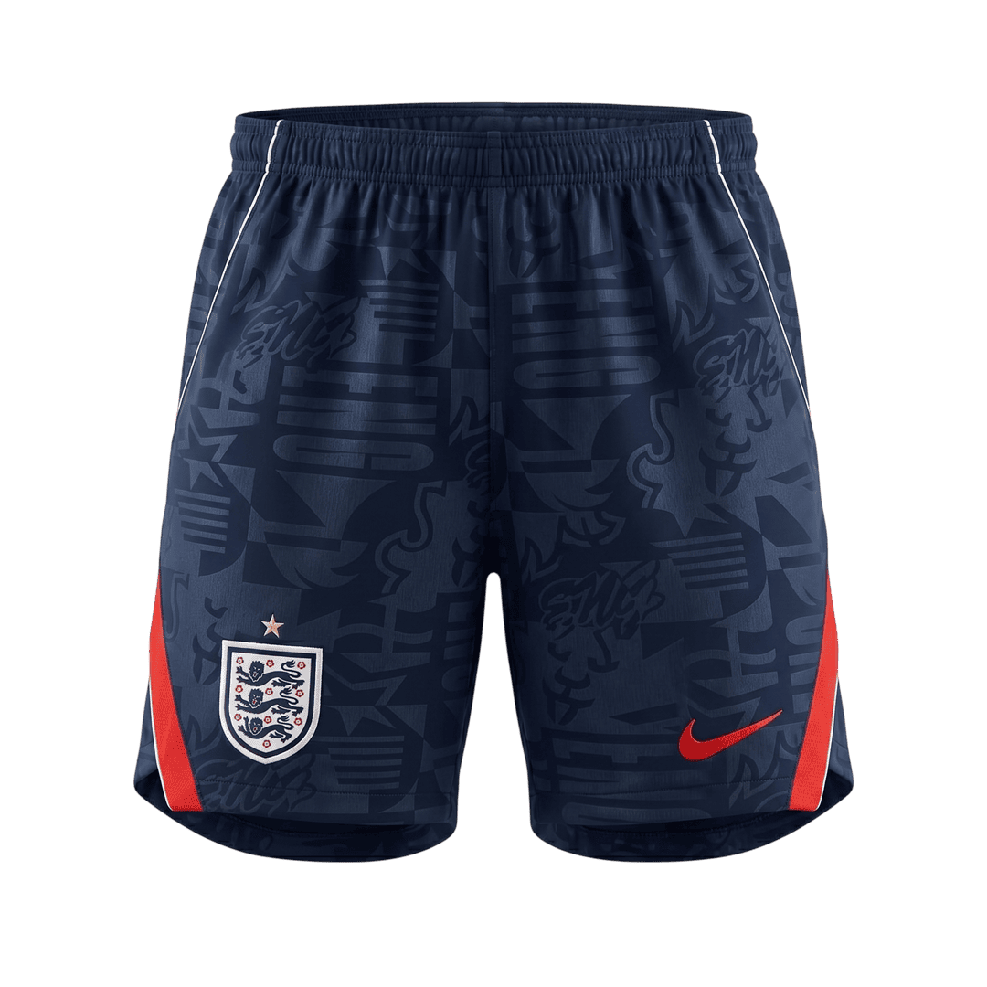 Men's England World Cup 2026 Away Soccer Shorts product view 1