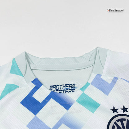 Kid's Inter Milan 2025/26 Away Soccer Jersey Kit