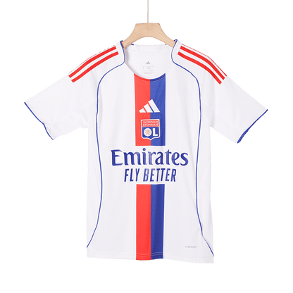 Men's Olympique Lyonnais 2025/26 Home Soccer Jersey product view 10